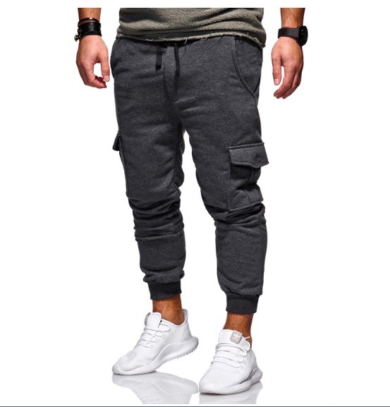 秋季健身休闲运动裤男束脚裤sport jogger pants men sweatpants - 图2