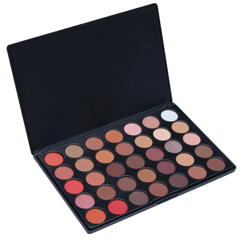 网红眼影盘桃花妆眼影人鱼姬哑光西柚色南瓜色