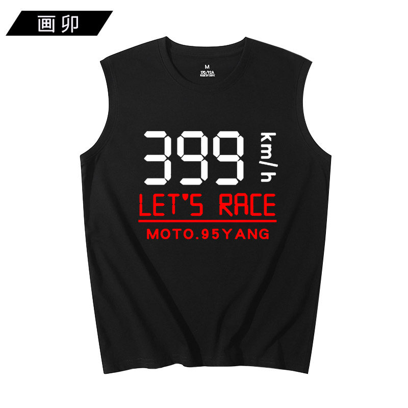 无袖t恤男背心外穿丹尼斯打底衫 画卯背心/马甲