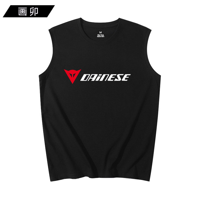 无袖t恤男背心外穿丹尼斯打底衫 画卯背心/马甲
