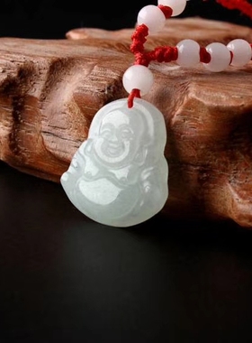 尾货保真天然玉石水润冰透不打灯也可以看到石头里的棉絮