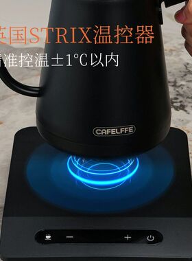 CafeLffe聚咖咖啡手冲壶家用不锈钢电热水壶泡茶细口长嘴控温壶