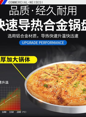 煜灿电饼铛商用大号双面加热煎饼机饭店单位食堂早餐店烙饼机千层
