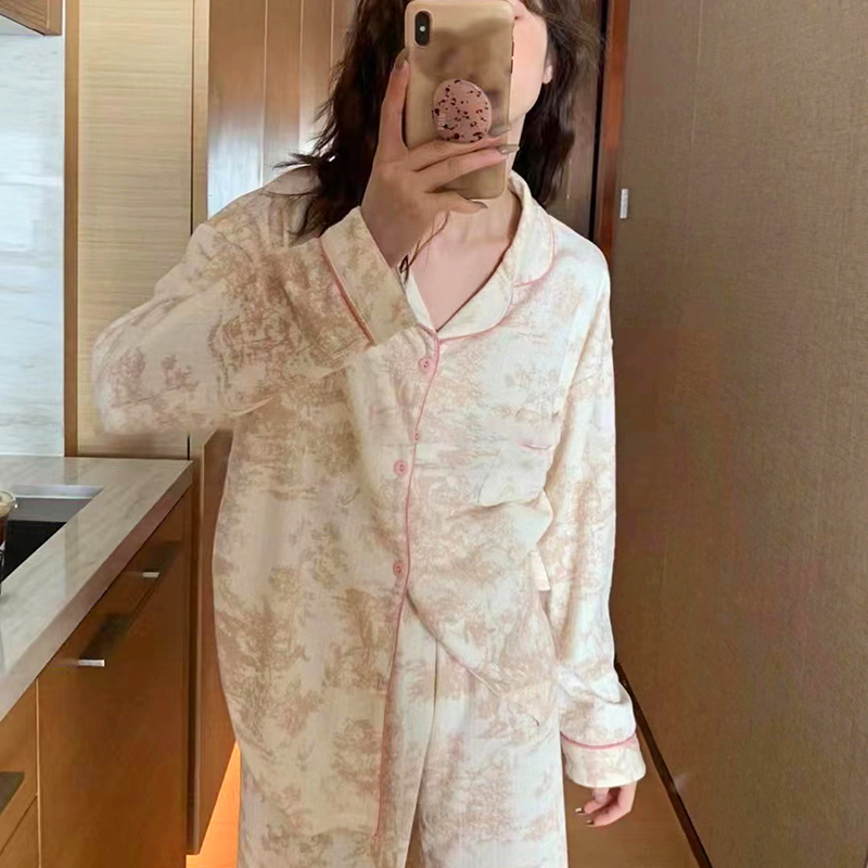 纯棉月子服孕妇哺乳睡衣春秋待产怀孕期秋冬季家居服产后喂奶套装