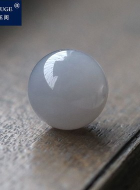 单颗手串天然和田玉散珠