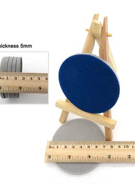 3 Inch 75mm Sponge Foam Sandpaper Disc 300-3000 Grit Back Ve