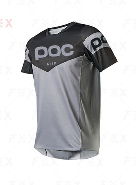 2022 summer short sleeve cycling shirt men's poc jersey
