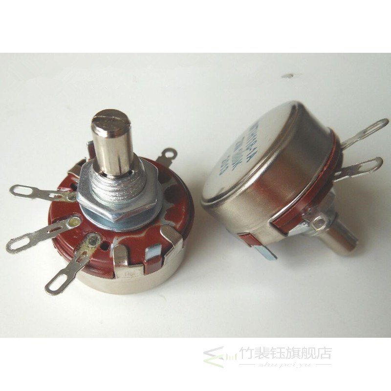 WH118 Single coil Carbon film Potentiometer WTH118-1A 2W 1K - 图2