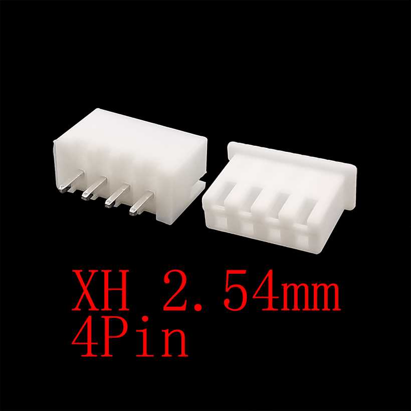 100Pcs/lot JST XH Pitch 2.54mm 2P 3P 4P 5Pin Plastic Shell M-图2