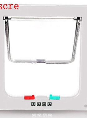 Dog Cat Kitten Door Security Flap Door ABS Plastic S/M/L Ani
