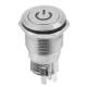 Metal Push Button Switch 40pcs 19mm Waterproof Self-locking