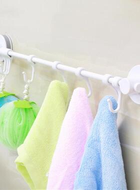 Double Sucker Cup Hook Rack Towel Rack Hanging Shelves Hook