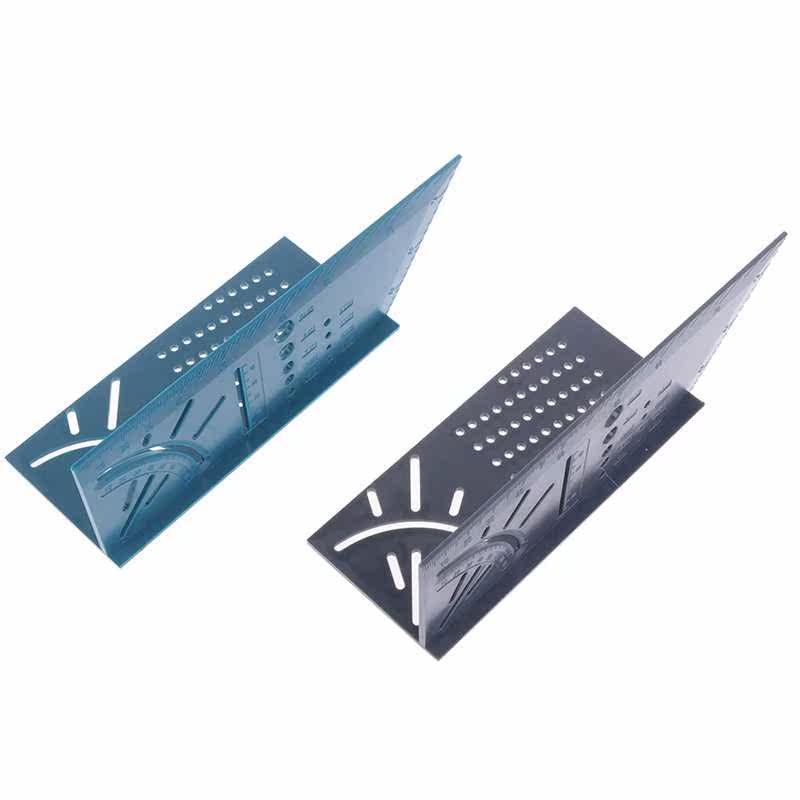 3D Mitre 1pc Wood Working Ruler Angle Measuring Gauge New 45 - 图3
