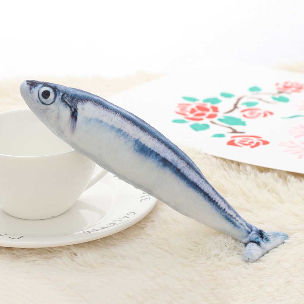 1Pc New Lovely Soft Funny Artificial Simulation Fish Cute Pl - 图3