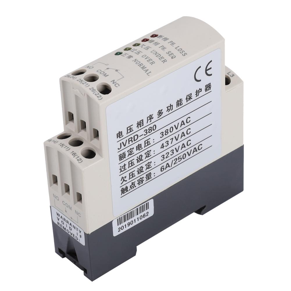 voltage relay JVRD-380 Phase Sequence Protection Relay Monit-图0