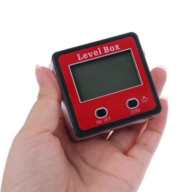 Digital Inclinometer Spirit Level Protractor Angle Gauge Met - 图0