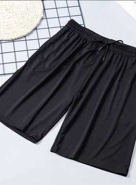 Men	s Summer Beach Pants Mesh Sports Joggers Casual Runni