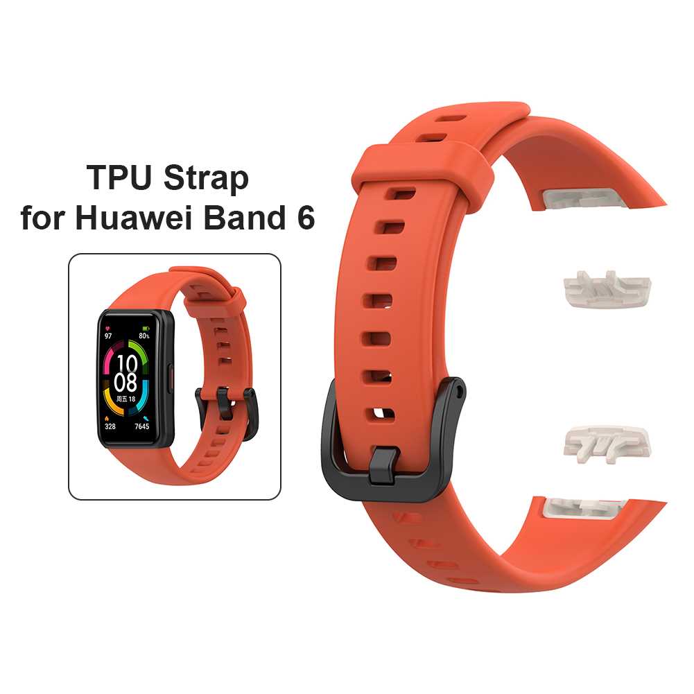 Simple Moderate TPUsoftness Strap for HUAWEI Band 6 Soft TPU - 图2