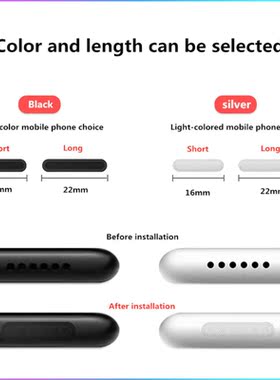 10 Pieces of Mobile Phone Universal Horn Hole Dust-proof Mes