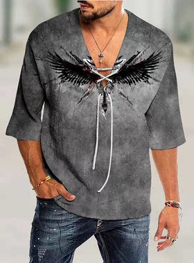 New Men's Basic T-Shirt Spring Summer Casual Shirt Short