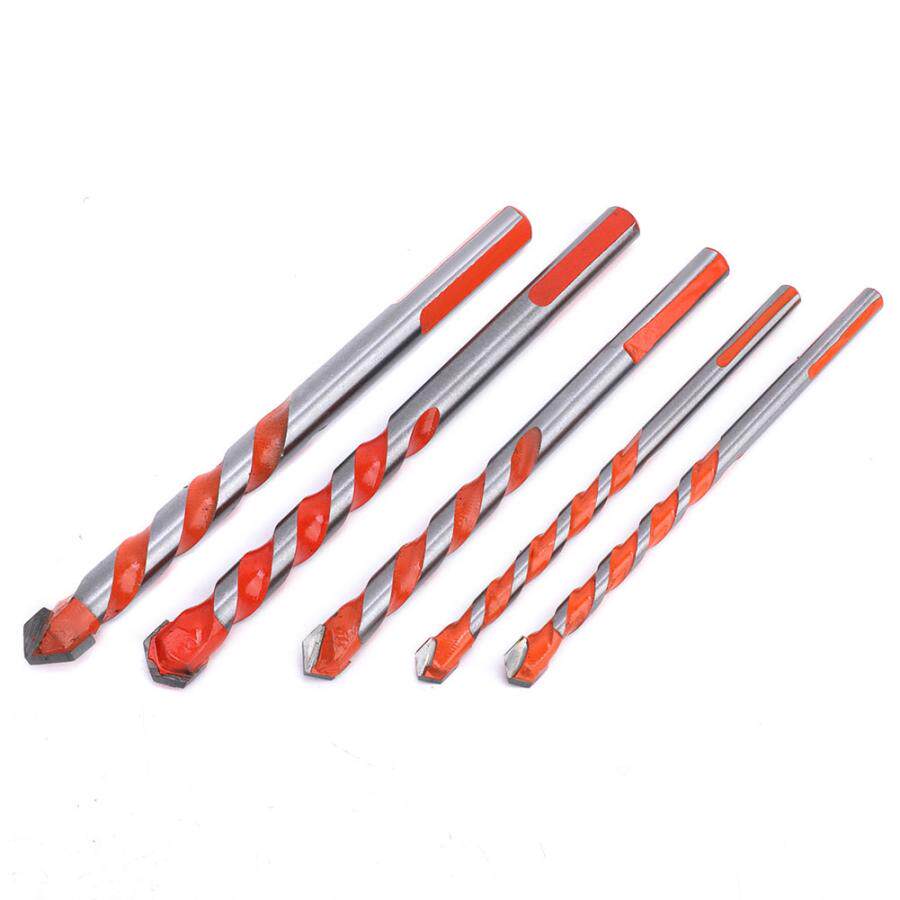 5Pcs Drill Bits High Wear Resistance Alloy Head Drilling Too - 图1