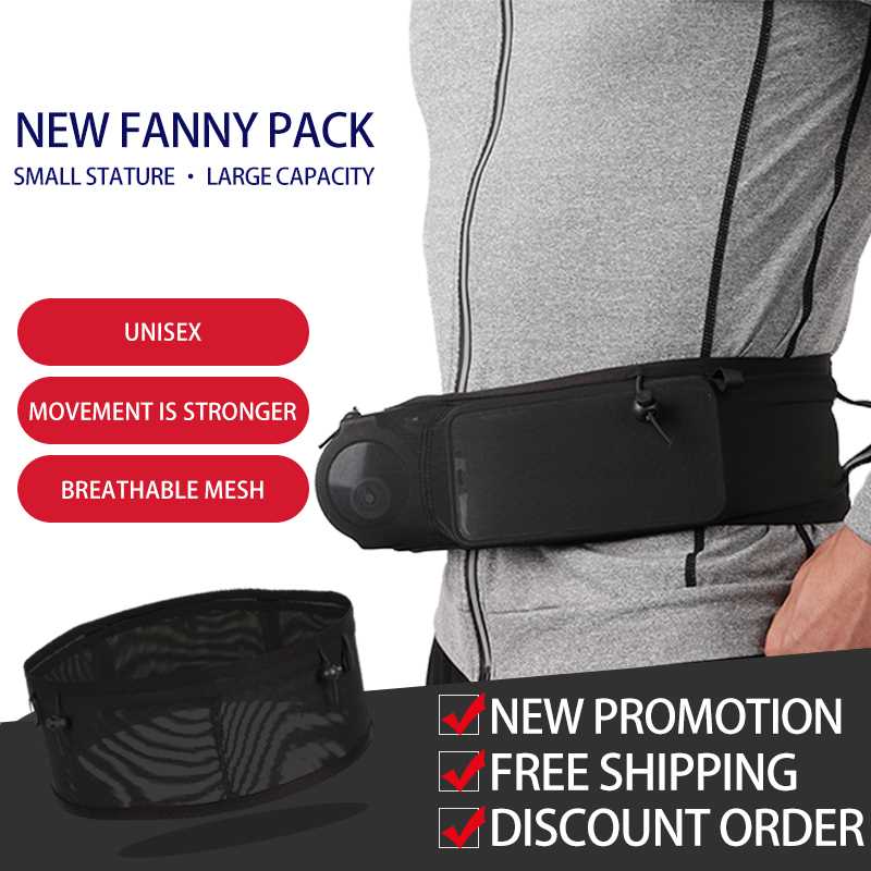 Running Fanny Pack Sports Bag Female Multifunctional Cell Ph - 图0