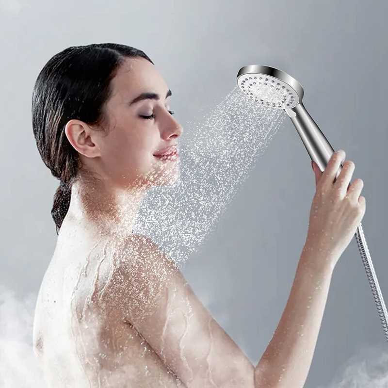 Shower Heads, High Pressure Rainfall and Handheld Shower Hea - 图2