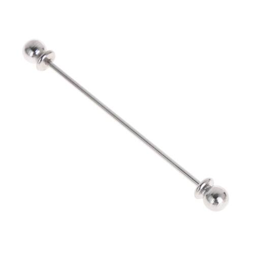 Men Shirt Pins Tie Clip Collar Clasp Luxury Business Wedding - 图2