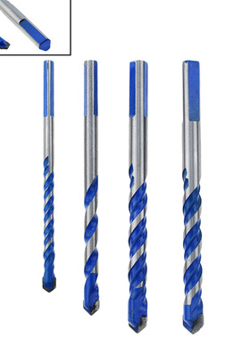 4PCS Multipurpose Tile Drill Bit Triangle Bits Carbide Tip C