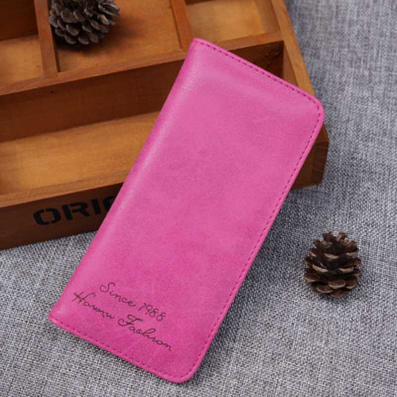 New Women Clutch Fashion PU Leather Wallets Female Long Fres - 图2