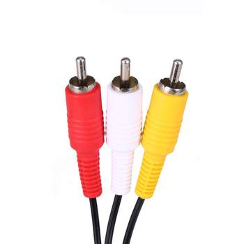 1.8 ແມັດ Gold Plated Audio Video AV Composite RCA Cable