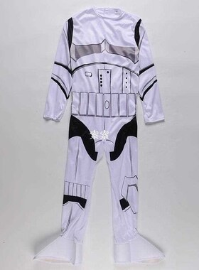 Movie Star Wars Clone Trooper White Soldiers Cosplay Costume