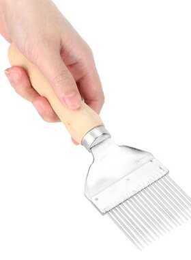 Bees 18 Tines Honey Cutter Stainless Steel Uncapping Knife F