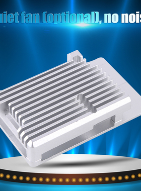 Aluminum Case Metal Cooling Shell Rapid Enclosure Housing +