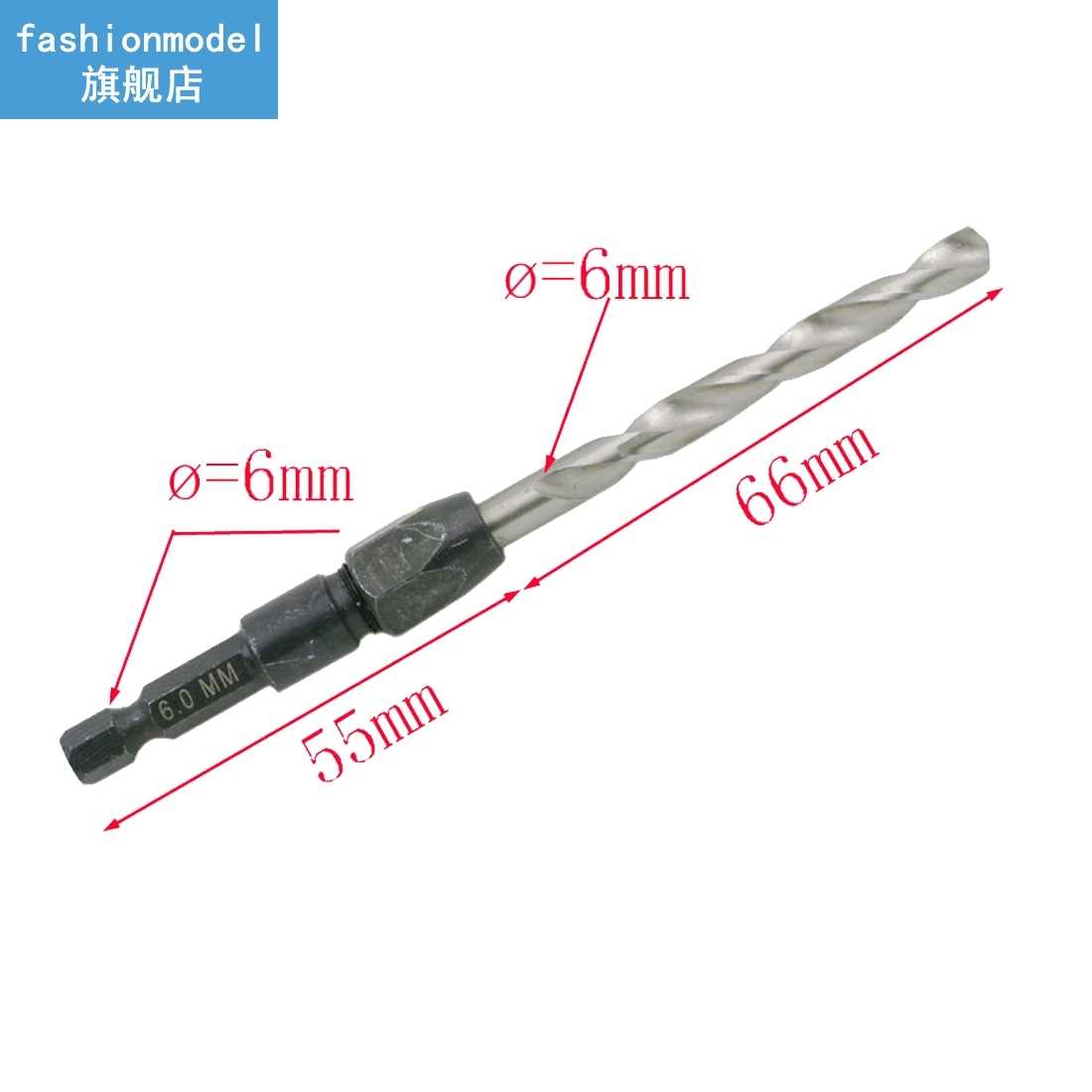 2mm to 6mm Twist Drill Bit Steel Plate Hole Cutter Drill HSS - 图3