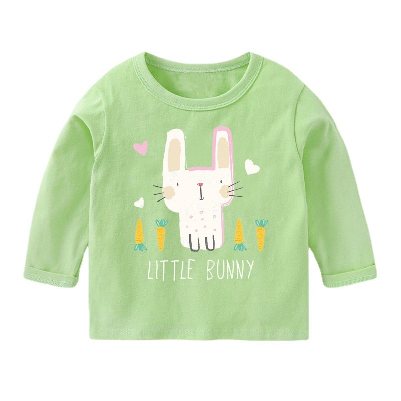 Kids Girls T-Shirt Summer Unicorn Cartoon Printing Baby Todd - 图3