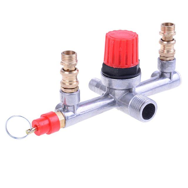 Outlet Tube Alloy Air Compressor Switch Pressure Regulator V - 图1