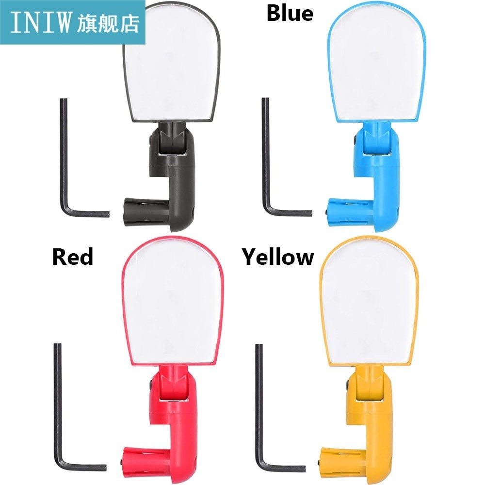 1PC 360 Degree Bike Rearview Mirrors Rotatable Universal Bic - 图3