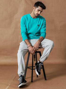 SIMWOOD Track Pants men loose casual high quality fashion S