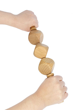 Wooden Body Massage Tool Foot Reflexology Acupuncture Thai M