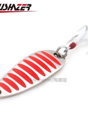 brand Fishing lure spoon 2g 5g 7g 10g 15g 20g Gold/Silver fi