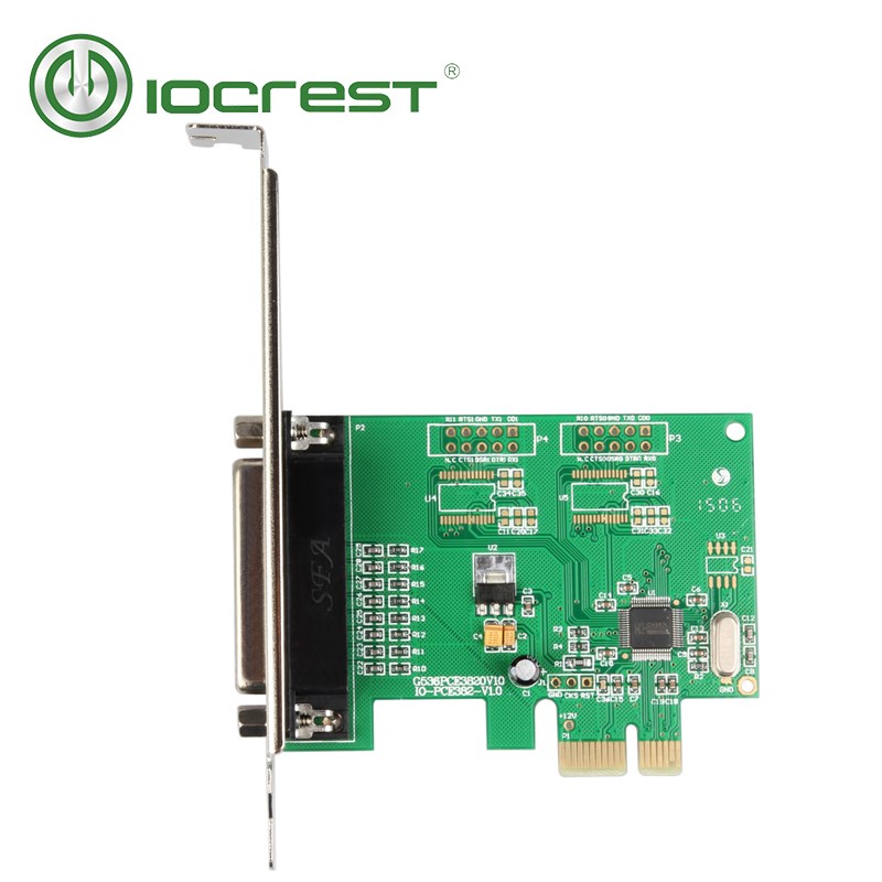 PCI-Express 1 port DB25 Parallel Printer Port (LPT1) pcie I/ - 图1