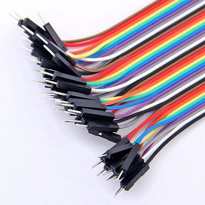 1 row 40PCS Jumper Wire Cable A popular choice 2.54mm 20cm F - 图0