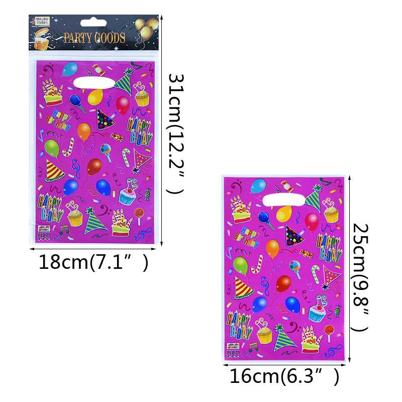 10/20pcs Printed Gift Bgs Polk Dots Plstic Cndy Bg Chil-图3