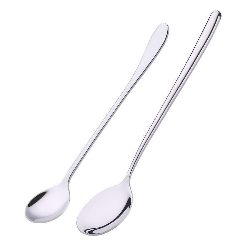 Stainless Steel Long Handle Stirring Soup Spoon Take Spoon - 图3