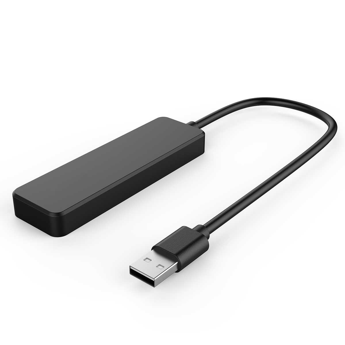 hot-ultra slim USB Hub 4-port USB 2.0 Hub for Notebook Table - 图0