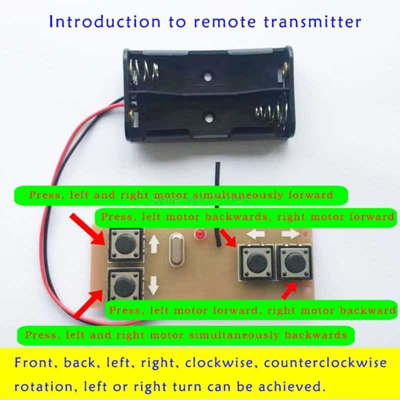 4-channel 2.4G Remote Control Receiver Module Kit Circuit Bo-图0