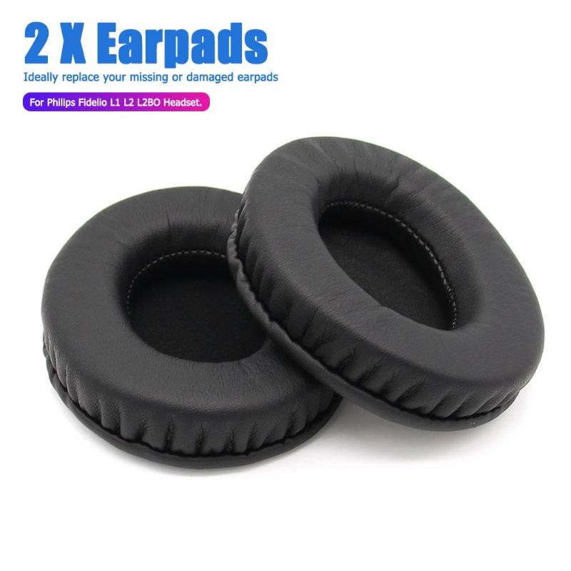 1 Pair Replacement Earpads Earmuffs Cushion Ear pads Cushion - 图2