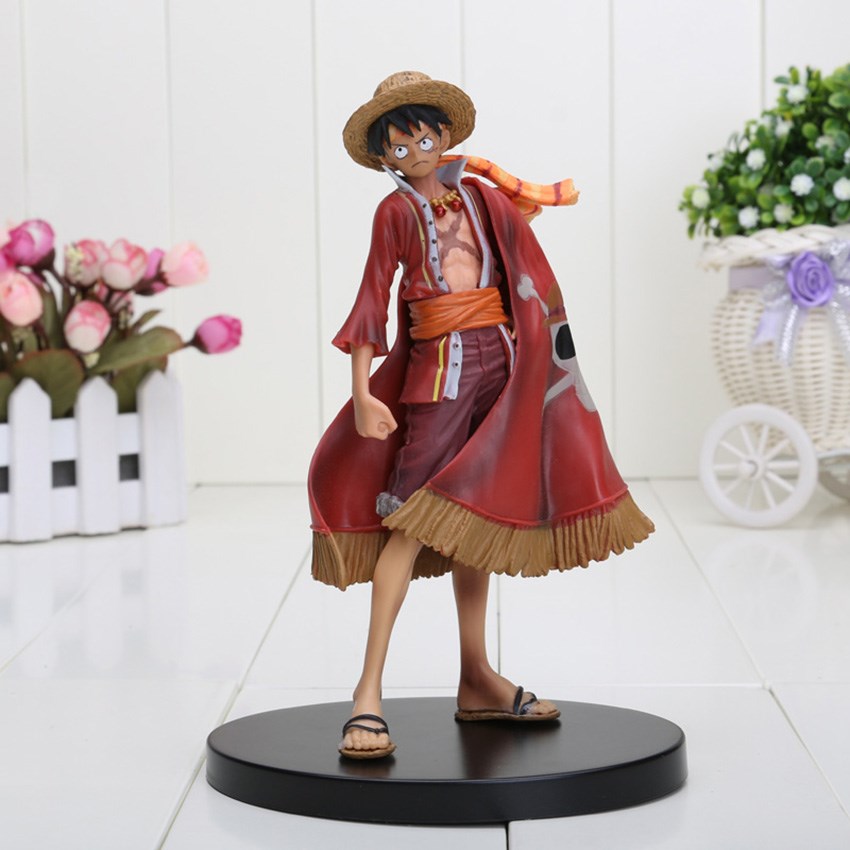 15 21cm Anime One Piece Figure Luffy Chopper Sanji Nami Zor - 图1