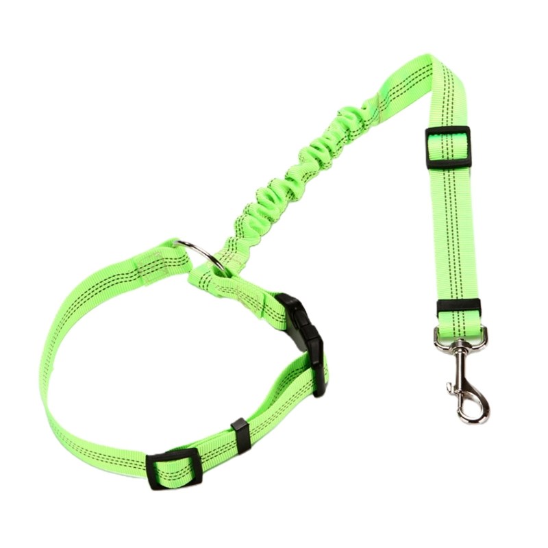 Adjustable Dog Seat Belt Pets Safety Leashes Retractable Veh - 图0